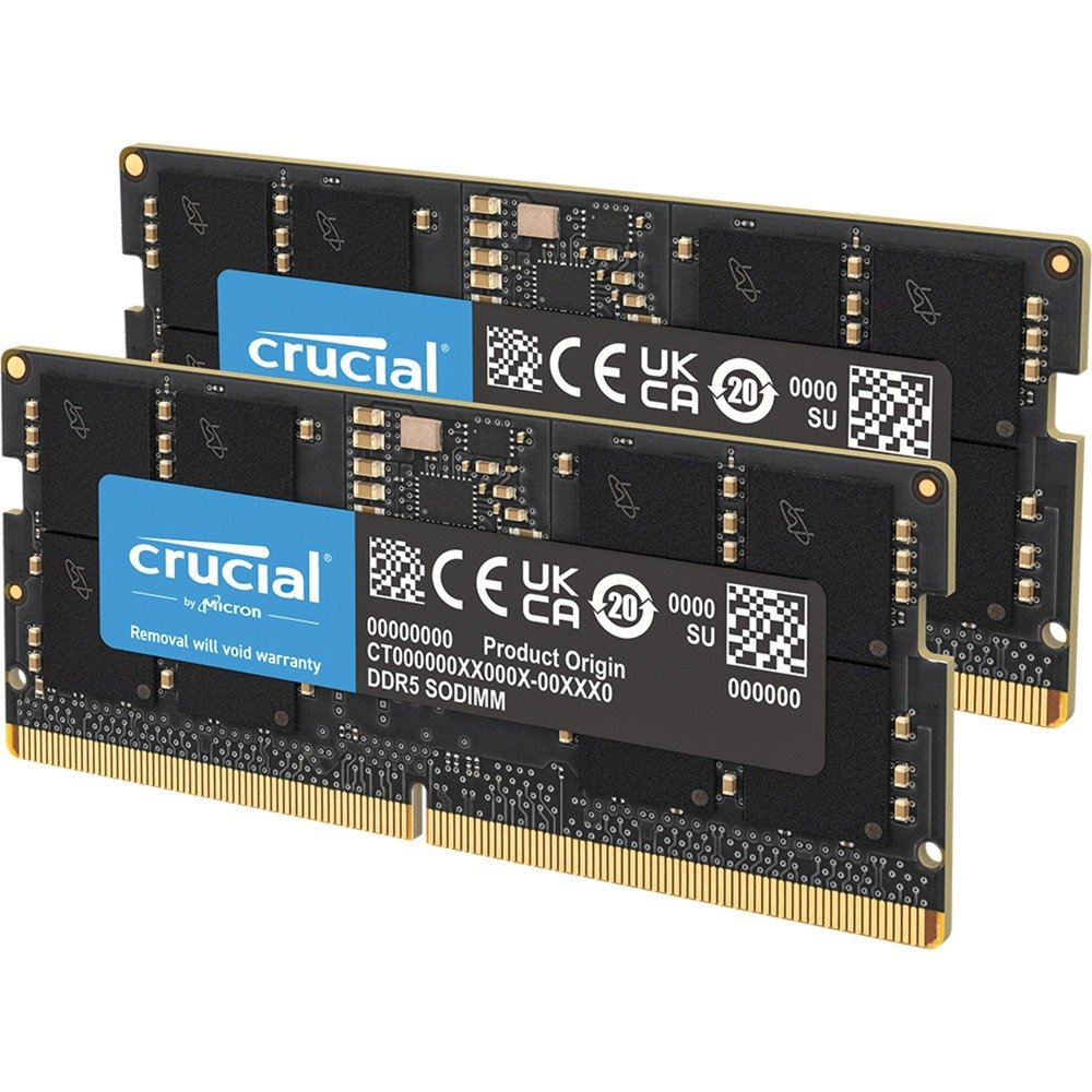 Crucial DIMM DDR5-5600 (2x ) Dual-Kit Negro, 128 GB 128 GB - Imagen 2