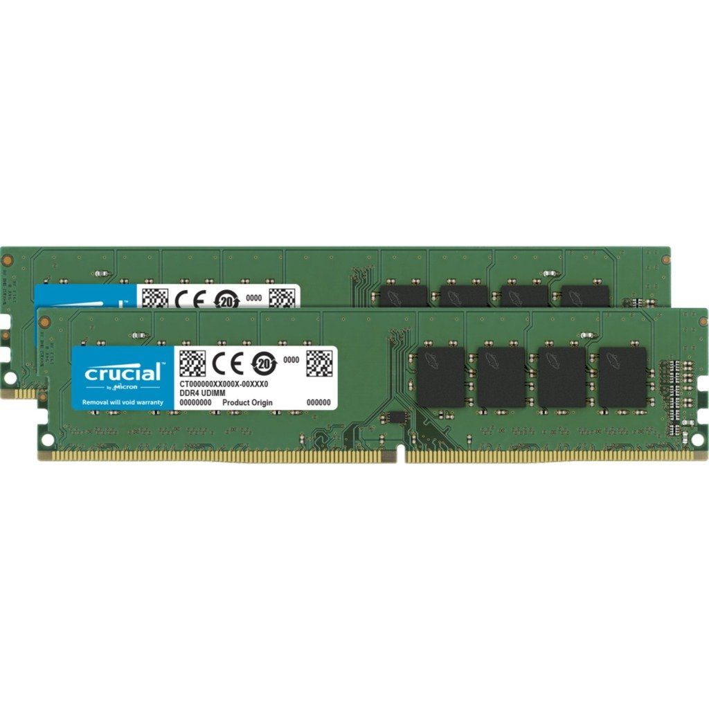 Crucial DIMM DDR4-3200 (2x ) Dual-Kit, 16 GB 16 GB