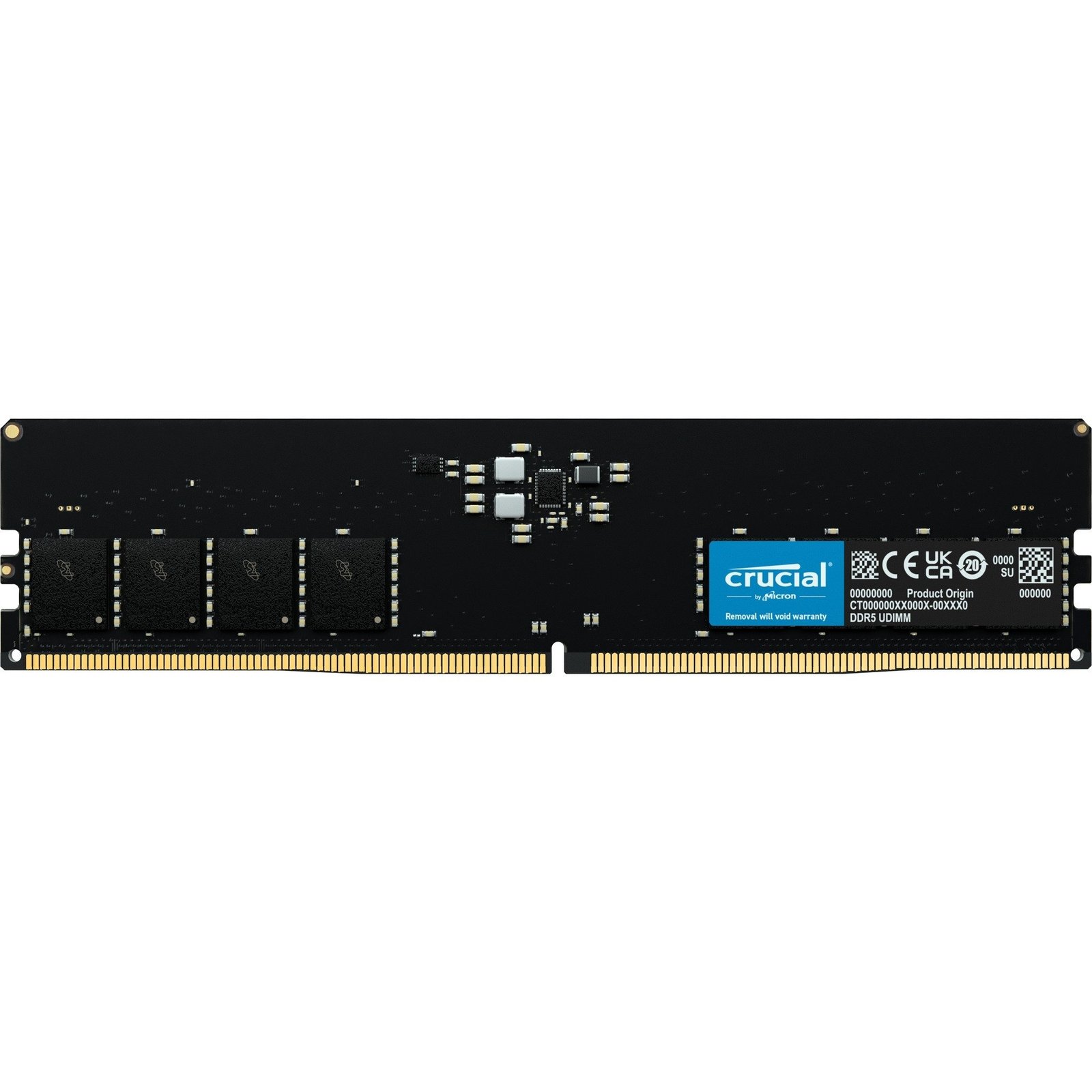 Crucial DIMM DDR5-4800 Negro, 16 GB 16 GB