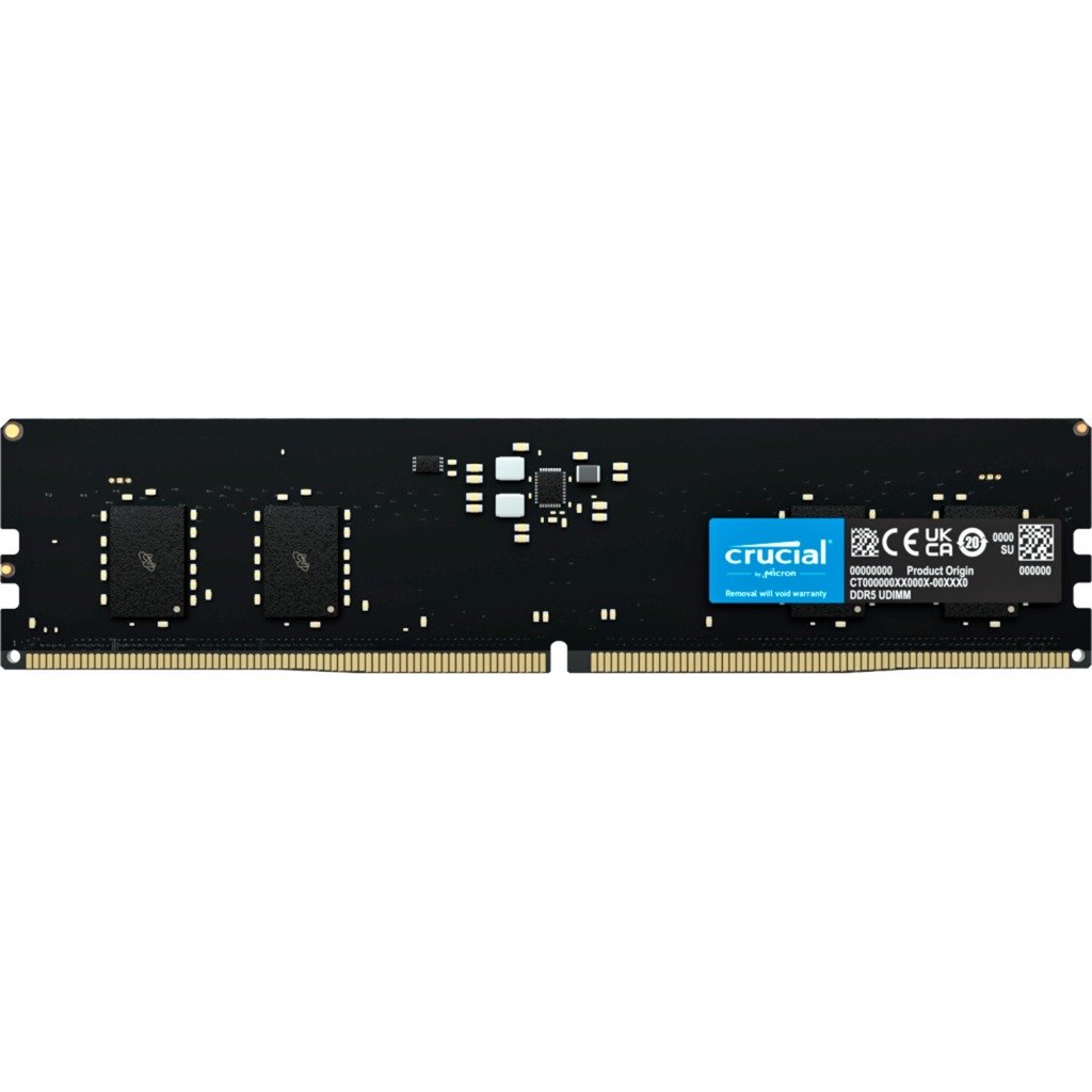 Crucial DIMM DDR5-5600 Negro, 8 GB 8 GB