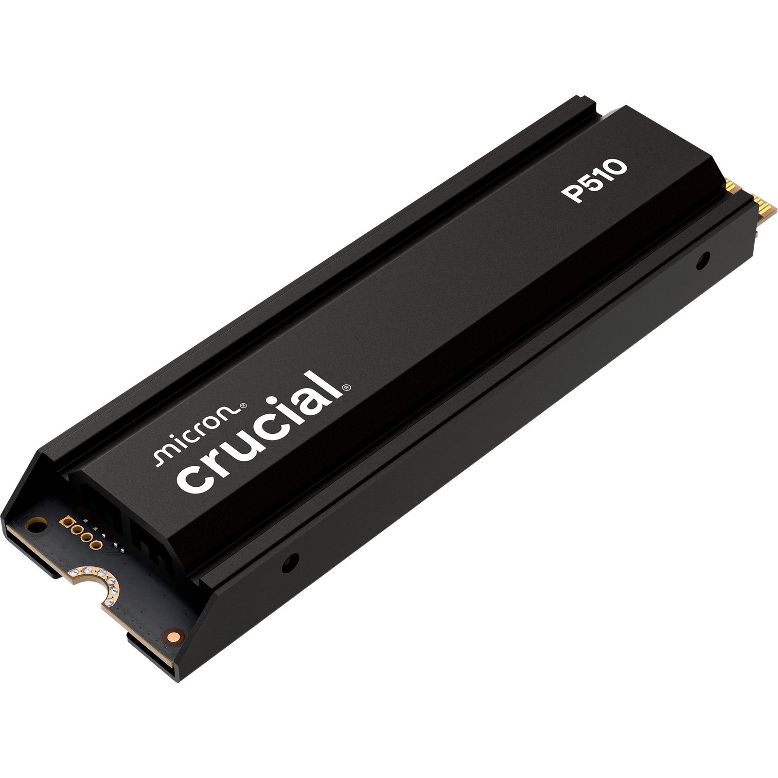 Crucial P510 mit Kühlkörper Negro, 2 TB