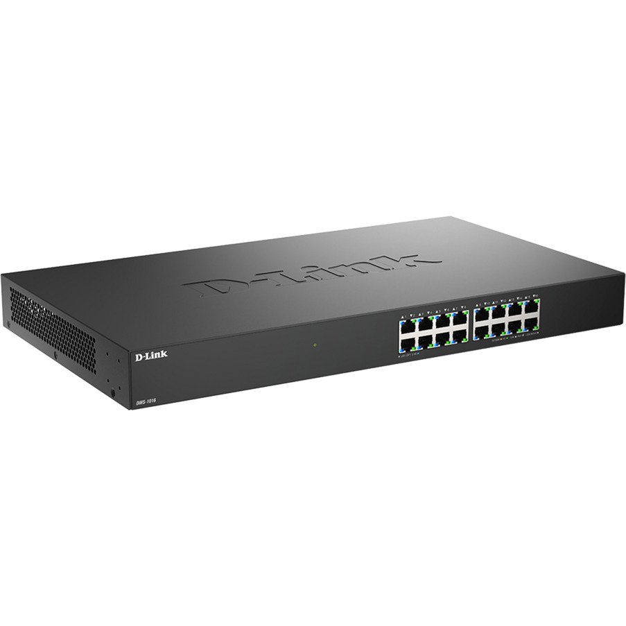D-Link 16-Port 2.5G Multi-Gigabit Unmanaged Switch DMS-1016/E Negro