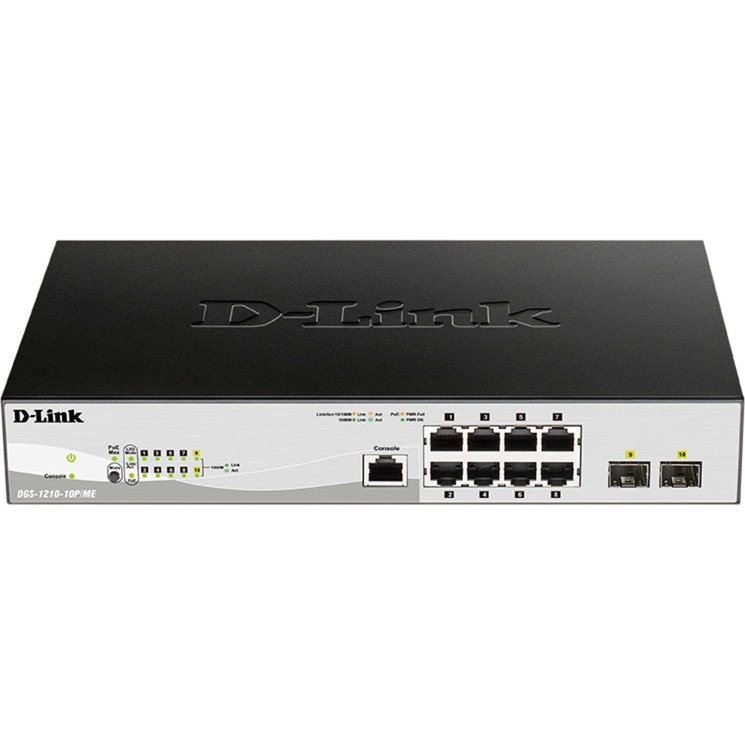 D-Link DGS-1210-10P/ME/E Gris