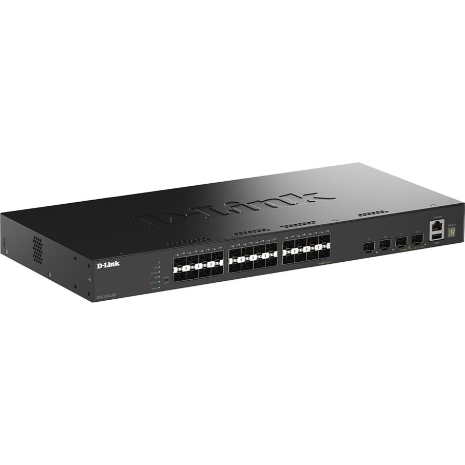 D-Link DGS-1530-28S/E Negro