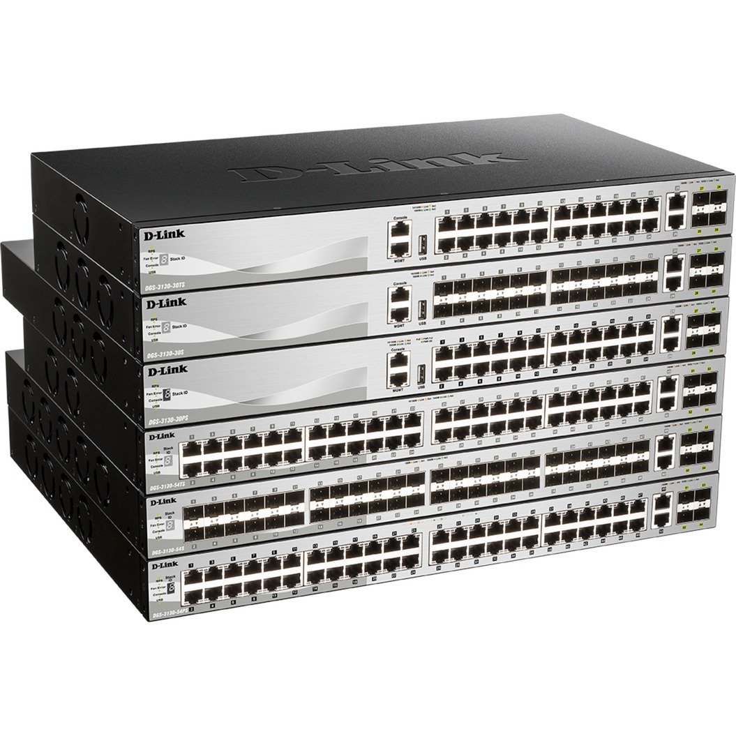 D-Link D-LINK DGS-3130-54S/E 54-Port L3 Fiber Gb Stack SW (SI) - Imagen 4