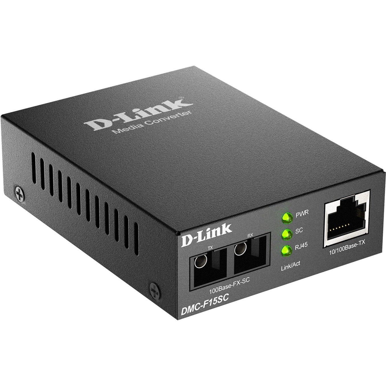 D-Link Fast Ethernet Konverter DMC-F15SC/E Negro