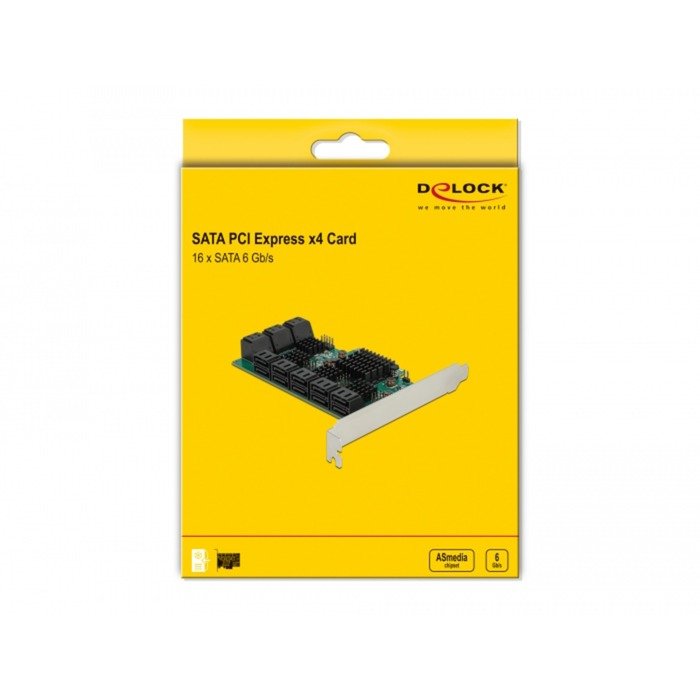 DeLOCK 16 Port SATA PCI Express x4 Karte - Imagen 4