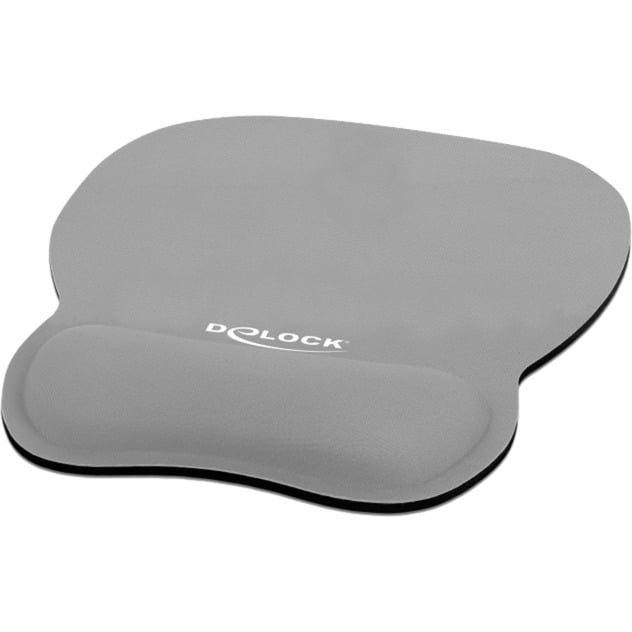DeLOCK Ergonomisches Mauspad mit Gel Handballenauflage Gris