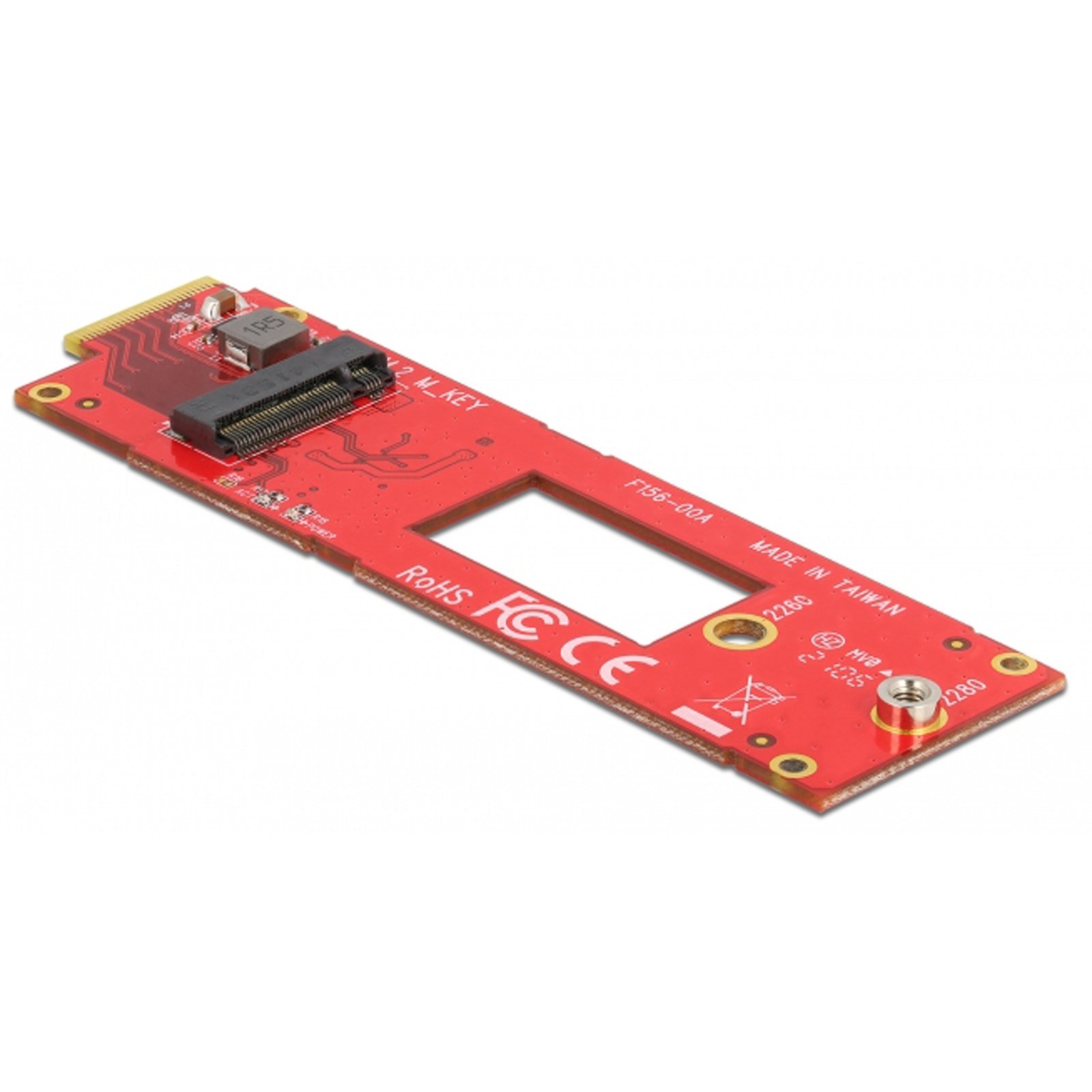 DeLOCK Konverter EDSFF E1.S zu M.2 Key M Slot NVMe - Imagen 2