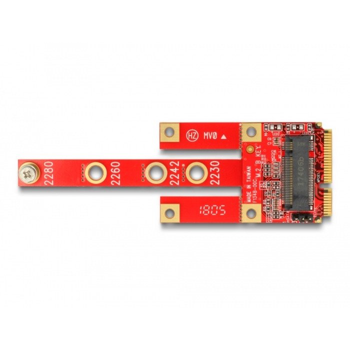 DeLOCK Konverter Mini PCIe > M.2 Key B Slot + Micro SIM Slot - Imagen 2