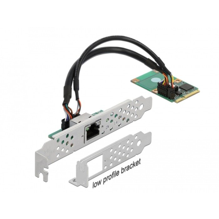 DeLOCK MiniPCIe I/O PCIe LAN 1xRJ45 i210