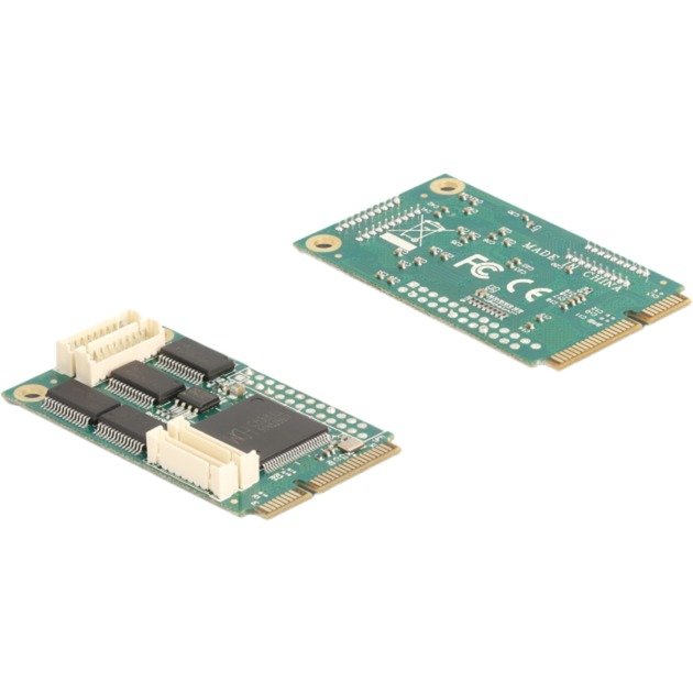 DeLOCK Mini PCIe I/O full size 4 x Seriell RS-232 - Imagen 2