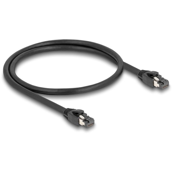 DeLOCK Netzwerkkabel RJ-45 Cat.8.1 S/FTP Negro - Imagen 2