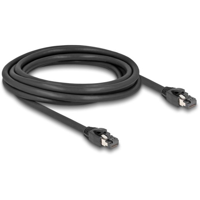 DeLOCK Netzwerkkabel RJ-45 Cat.8.1 S/FTP Negro - Imagen 2