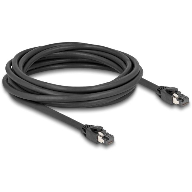 DeLOCK Netzwerkkabel RJ-45 Cat.8.1 S/FTP Negro - Imagen 2