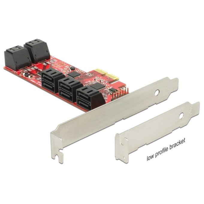 DeLOCK PCI ExpressCard x2 Card > 10x SATA /s, 6 GB