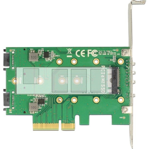 DeLOCK PCI Express Karte > 3 x M.2 Slot - Imagen 2
