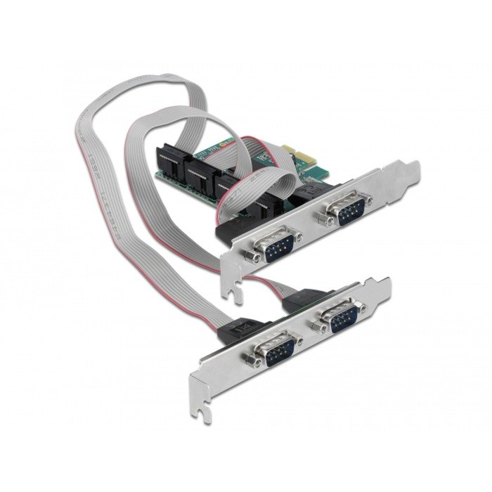 DeLOCK PCI Express Karte zu 4 x Seriell RS-232