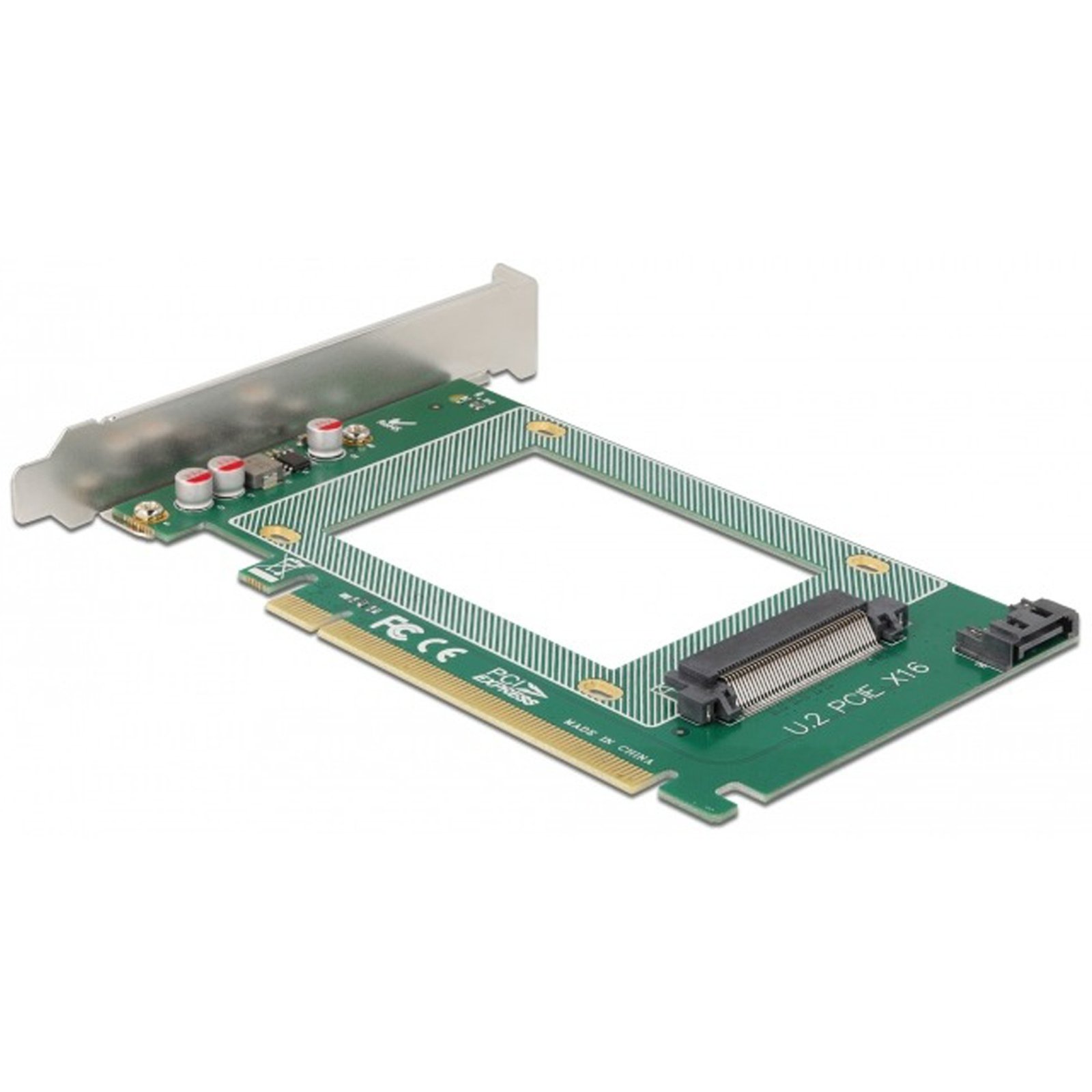 DeLOCK PCI Express x16 Karte zu 1 x intern U.2 NVMe SFF-8639 - Imagen 2