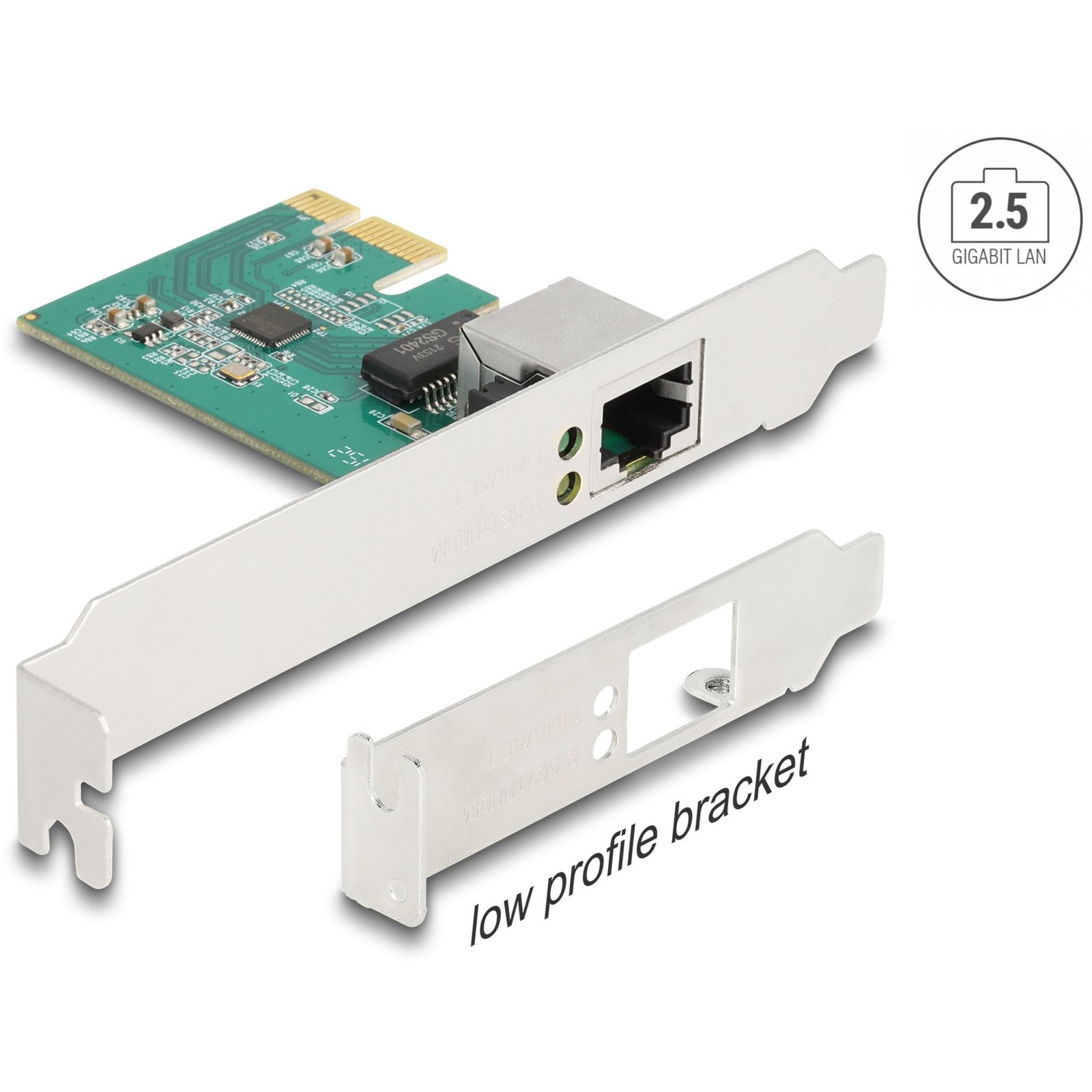 DeLOCK PCI Express x1 Karte 1 x RJ45 2 - Imagen 3