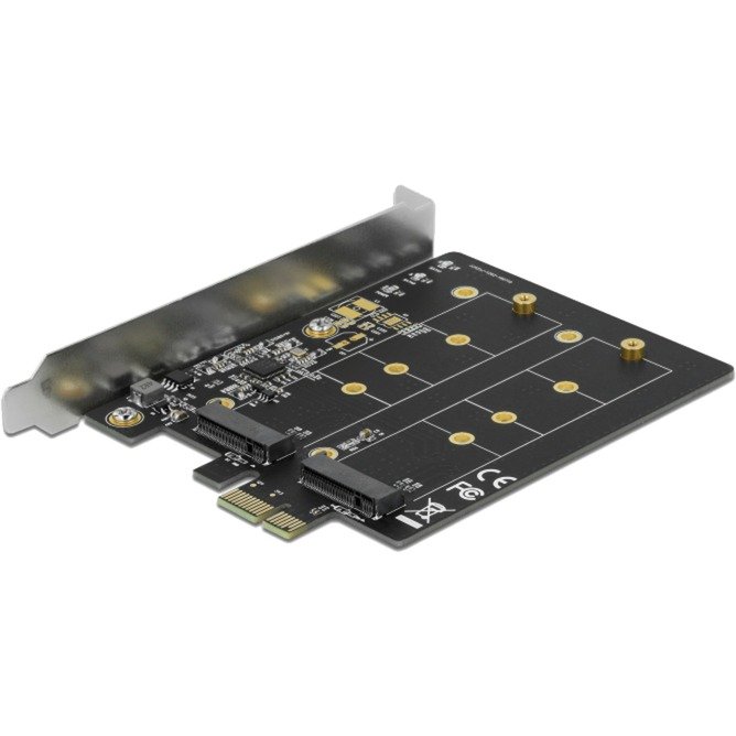 DeLOCK PCI Express x1 Karte zu 2 x intern M.2 Key B - Imagen 2