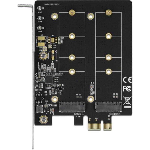 DeLOCK PCI Express x1 Karte zu 2 x intern M.2 Key B - Imagen 3