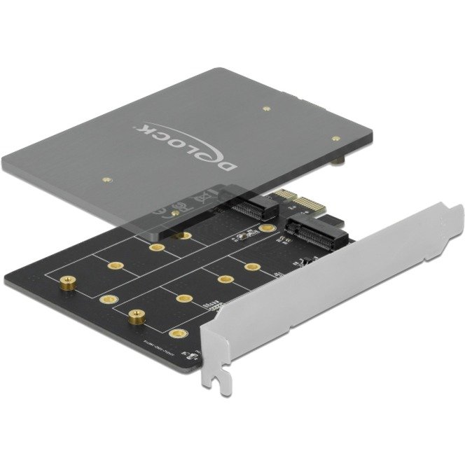 DeLOCK PCI Express x1 Karte zu 2 x intern M.2 Key B - Imagen 4