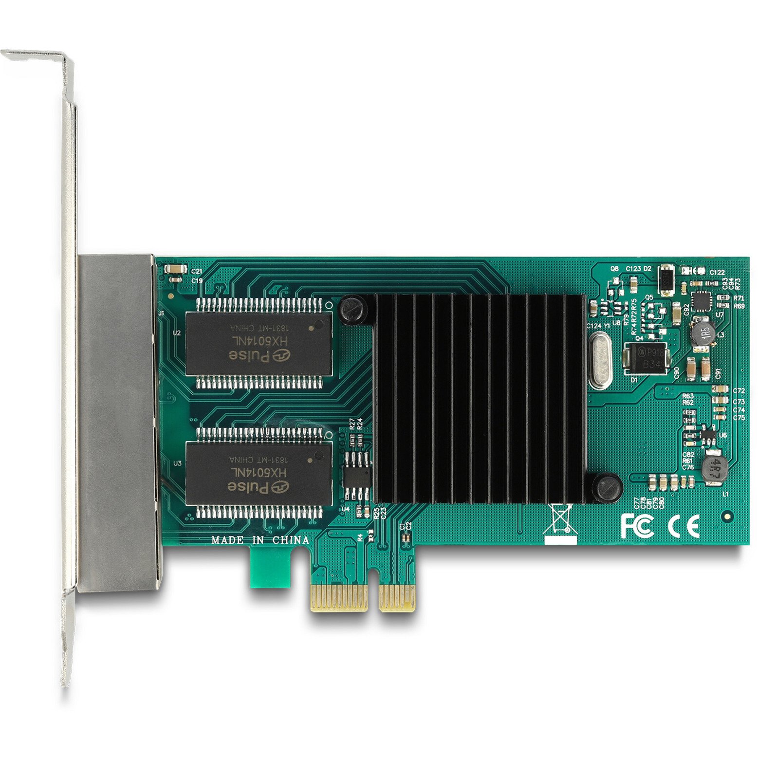DeLOCK PCI Express x1 zu 4 x RJ45 Gigabit LAN i350 - Imagen 3