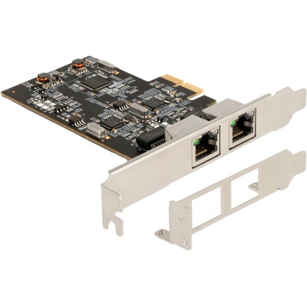 DeLOCK PCI Express x2 Karte auf 2 x RJ45 2