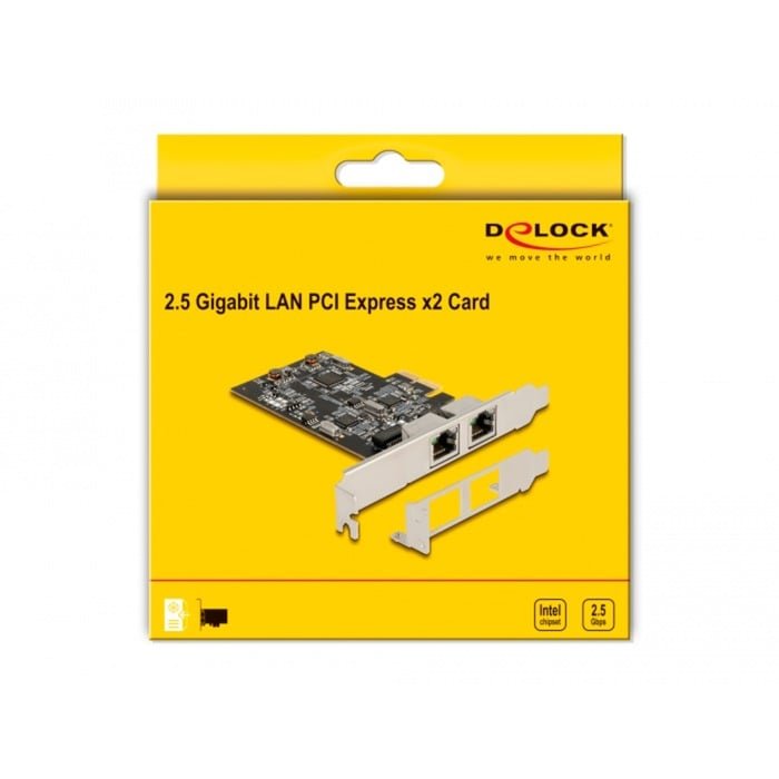 DeLOCK PCI Express x2 Karte auf 2 x RJ45 2 - Imagen 4