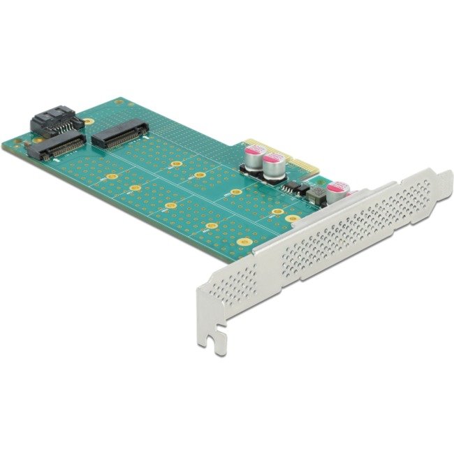 DeLOCK PCI Express x4 Karte zu 1 x M.2 Key B + 1 x NVMe M.2 Key M - Imagen 2