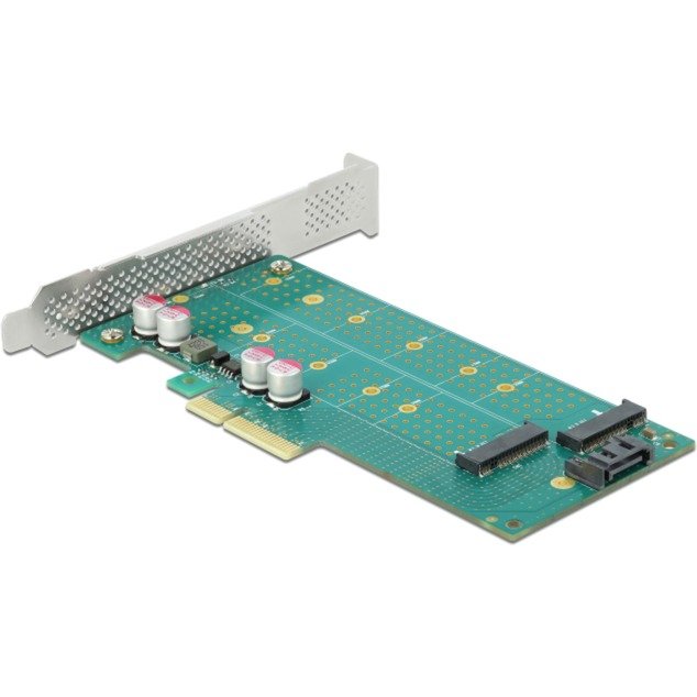 DeLOCK PCI Express x4 Karte zu 1 x M.2 Key B + 1 x NVMe M.2 Key M - Imagen 3
