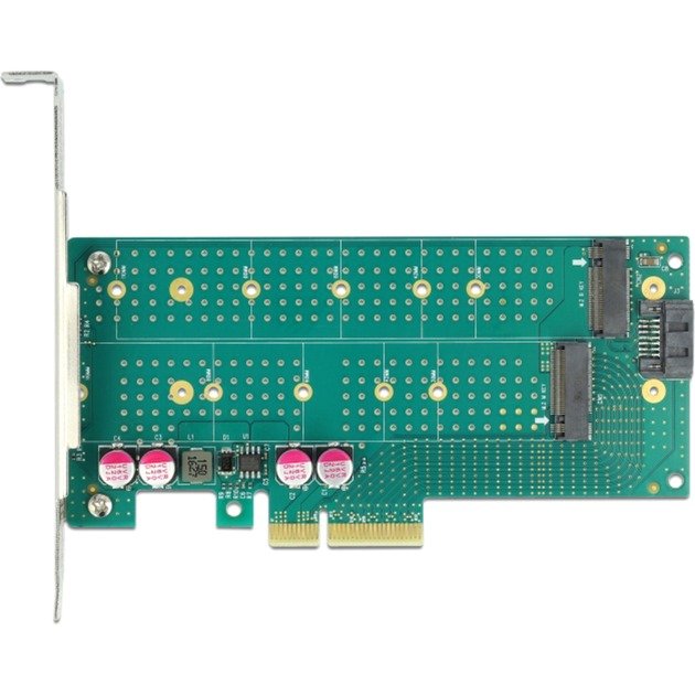 DeLOCK PCI Express x4 Karte zu 1 x M.2 Key B + 1 x NVMe M.2 Key M - Imagen 5