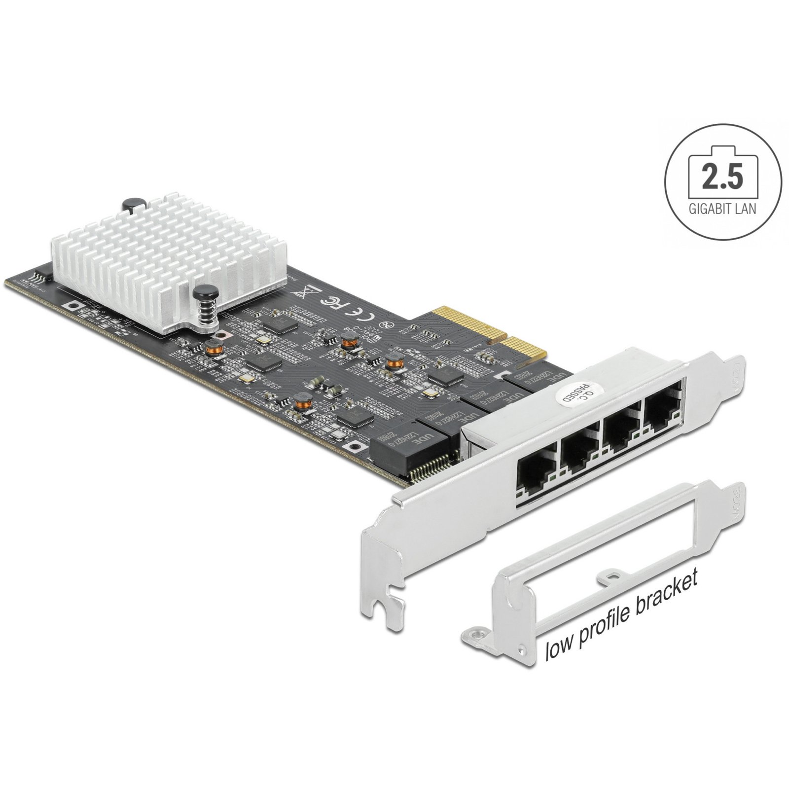 DeLOCK PCI Express x4 zu 4 x RJ45 2 - Imagen 4