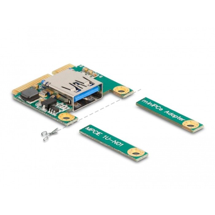DeLOCK PCIe I/O 1 x USB 2.0 Typ-A Buchse - Imagen 3