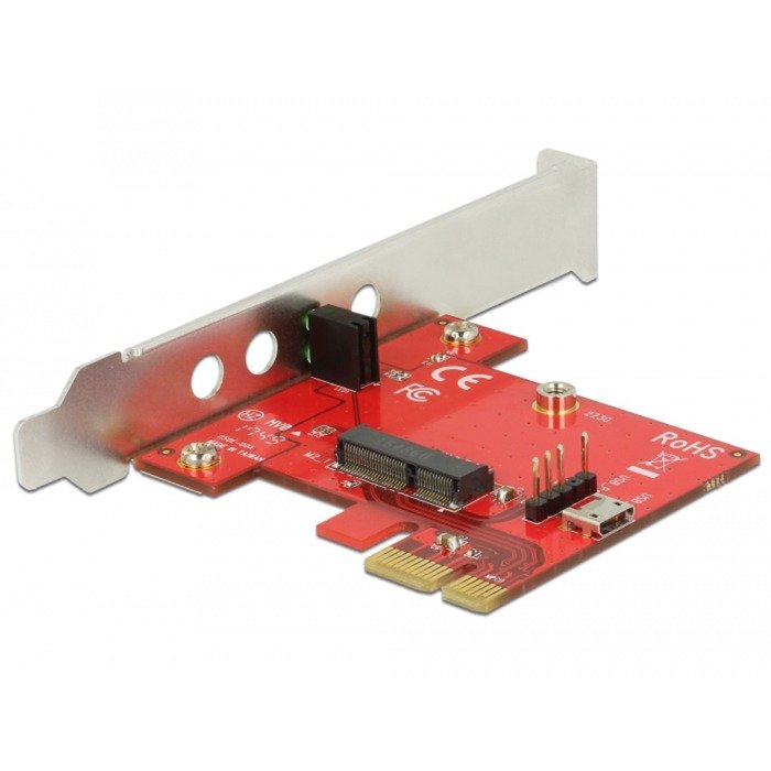 DeLOCK PCIe Karte > 1x intern M.2 E Low Profile - Imagen 2