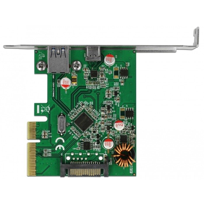 DeLOCK PCIe >1x USB C + 1x USB A - Imagen 4