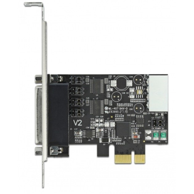 DeLOCK PCIe > 2x Seriell RS-232 mit 5V/12V - Imagen 4