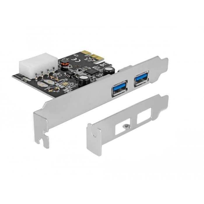 DeLOCK PCIe x1 Karte zu 2x ext. USB 3.2 Gen 1