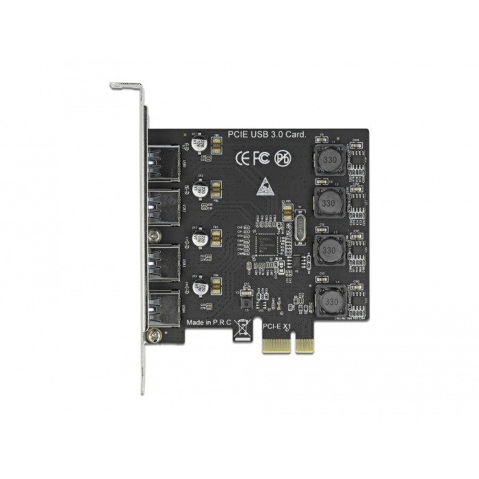 DeLOCK PCIe x1 zu 4x ext. USB Typ-A USB 3.2 Gen 1 - Imagen 3
