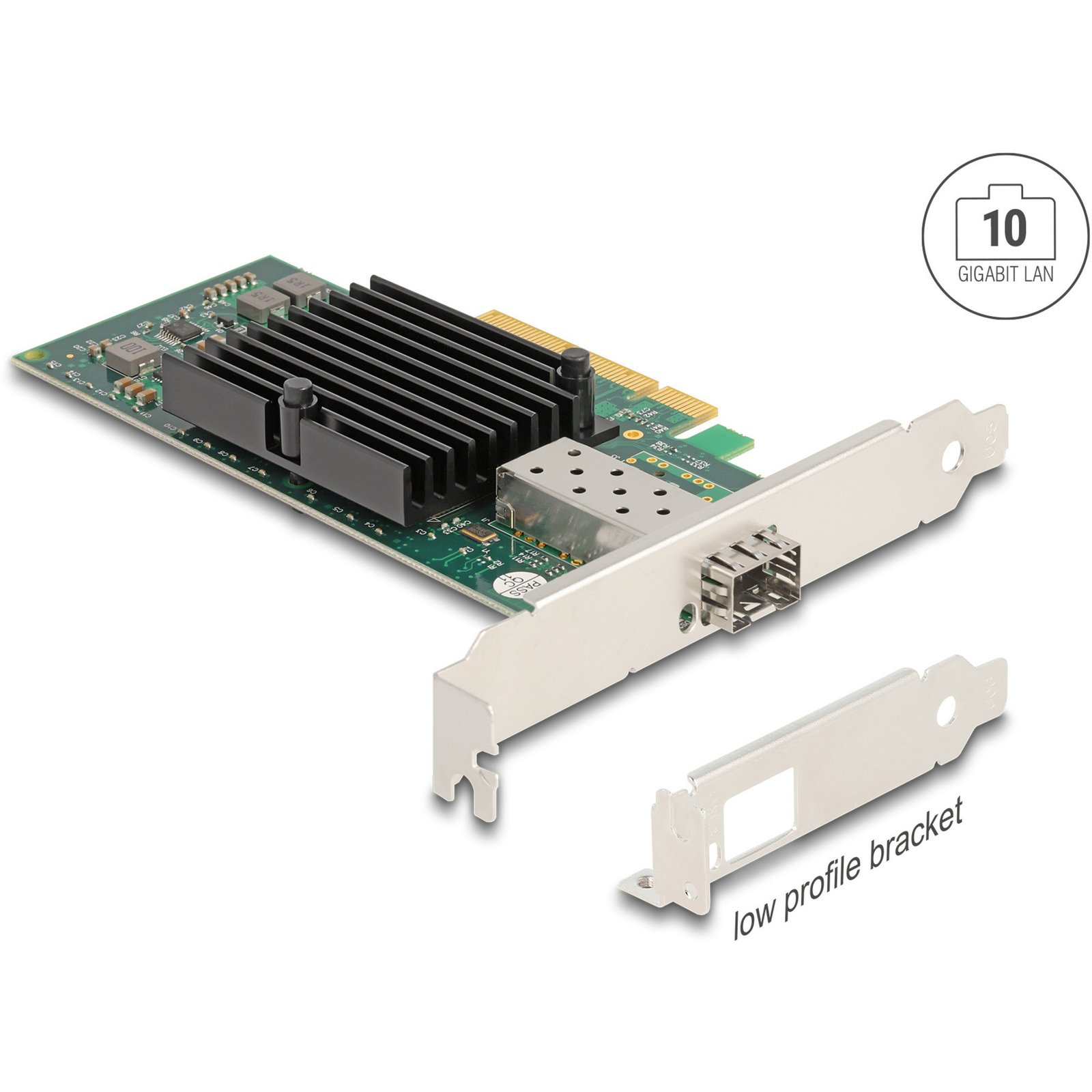 DeLOCK PCIe x8 10 Gigabit LAN 1x SFP+ - Imagen 4