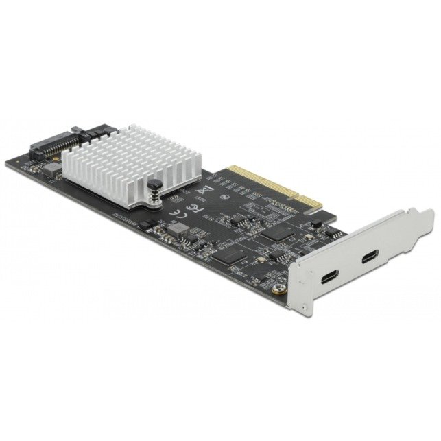 DeLOCK PCIe x8 > 2x extern USB-X 3.2 Gen 2x2 - Imagen 2