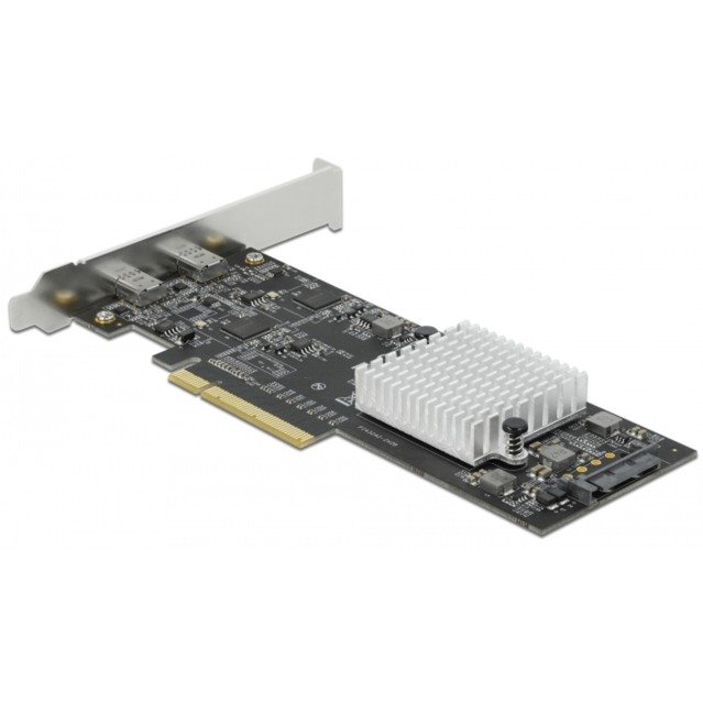 DeLOCK PCIe x8 > 2x extern USB-X 3.2 Gen 2x2 - Imagen 3