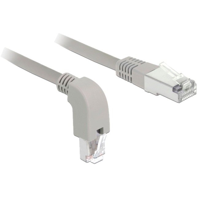 DeLOCK Patchkabel RJ45 Cat.6a S/FTP Gris