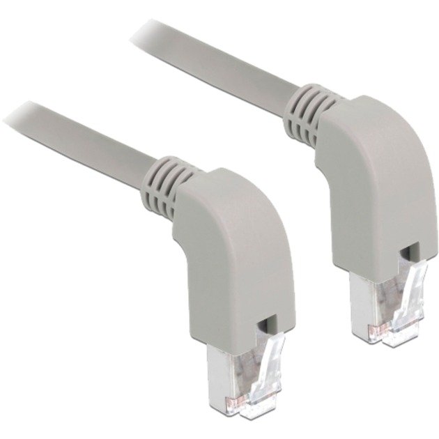 DeLOCK Patchkabel RJ45 Cat.6a S/FTP Gris