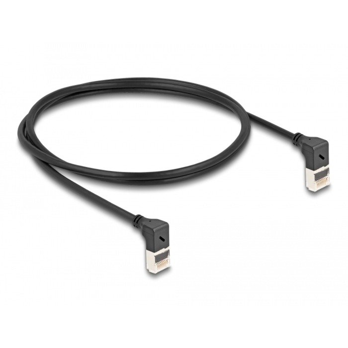 DeLOCK Patchkabel RJ-45 Cat.6a S/FTP Negro - Imagen 3