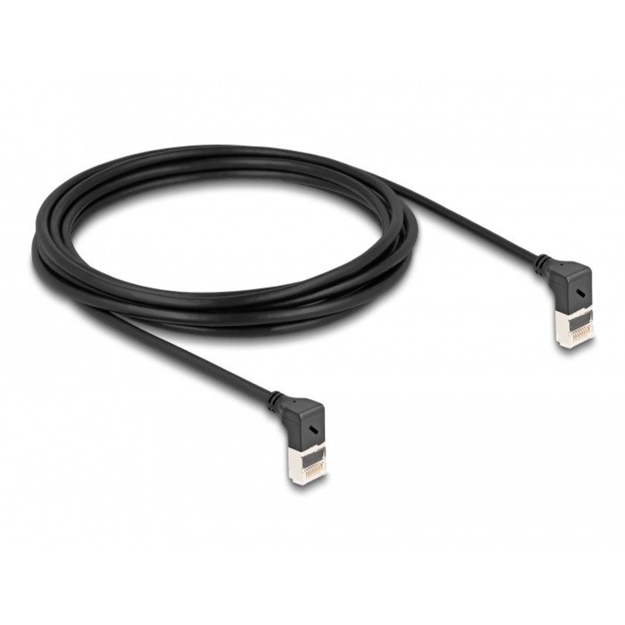 DeLOCK Patchkabel RJ-45 Cat.6a S/FTP Negro - Imagen 3
