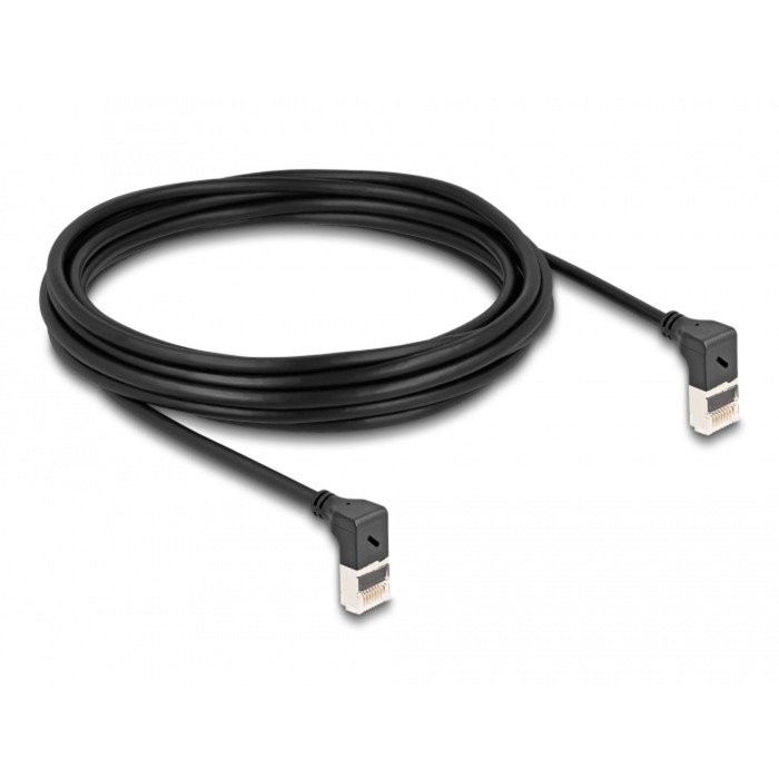 DeLOCK Patchkabel RJ-45 Cat.6a S/FTP Negro - Imagen 3
