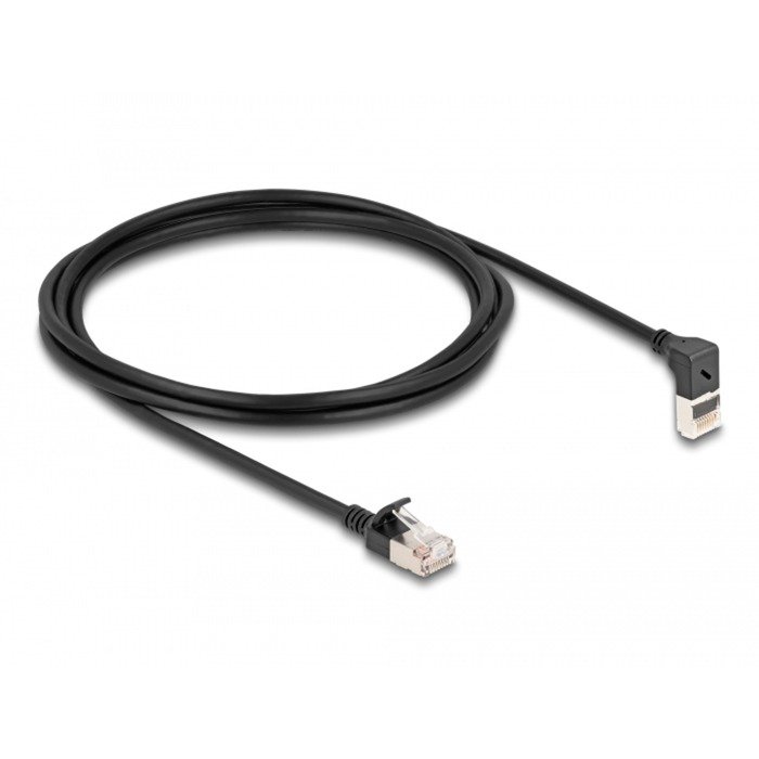 DeLOCK Patchkabel RJ-45 Cat.6a S/FTP Negro - Imagen 3