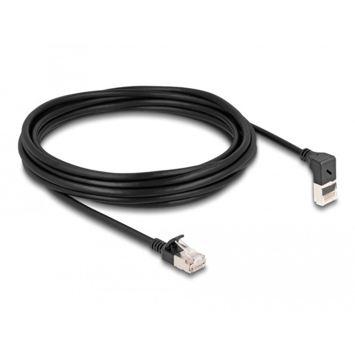 DeLOCK Patchkabel RJ-45 Cat.6a S/FTP Negro - Imagen 3